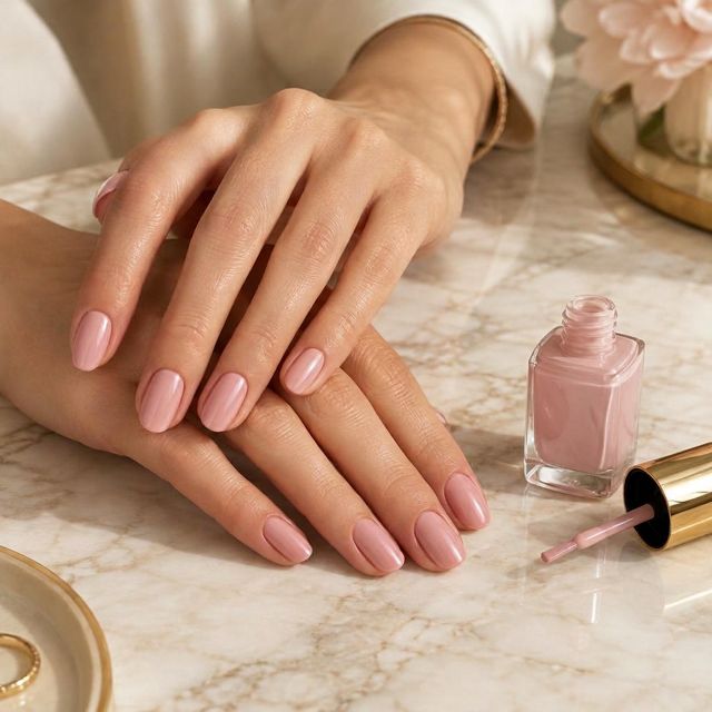 Manicure with Regular Polish